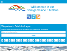 Tablet Screenshot of elbtalaue.de